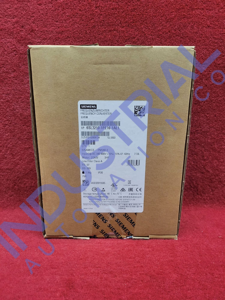Siemens 6Sl3210-1Pe16-1Al1