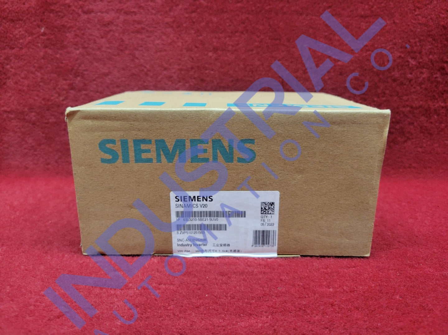 Siemens 6Sl3210-5Be21-5Uv0