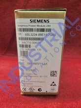 Load image into Gallery viewer, Siemens 6Sl3224-0Be13-7Ua0 Industrial Automation