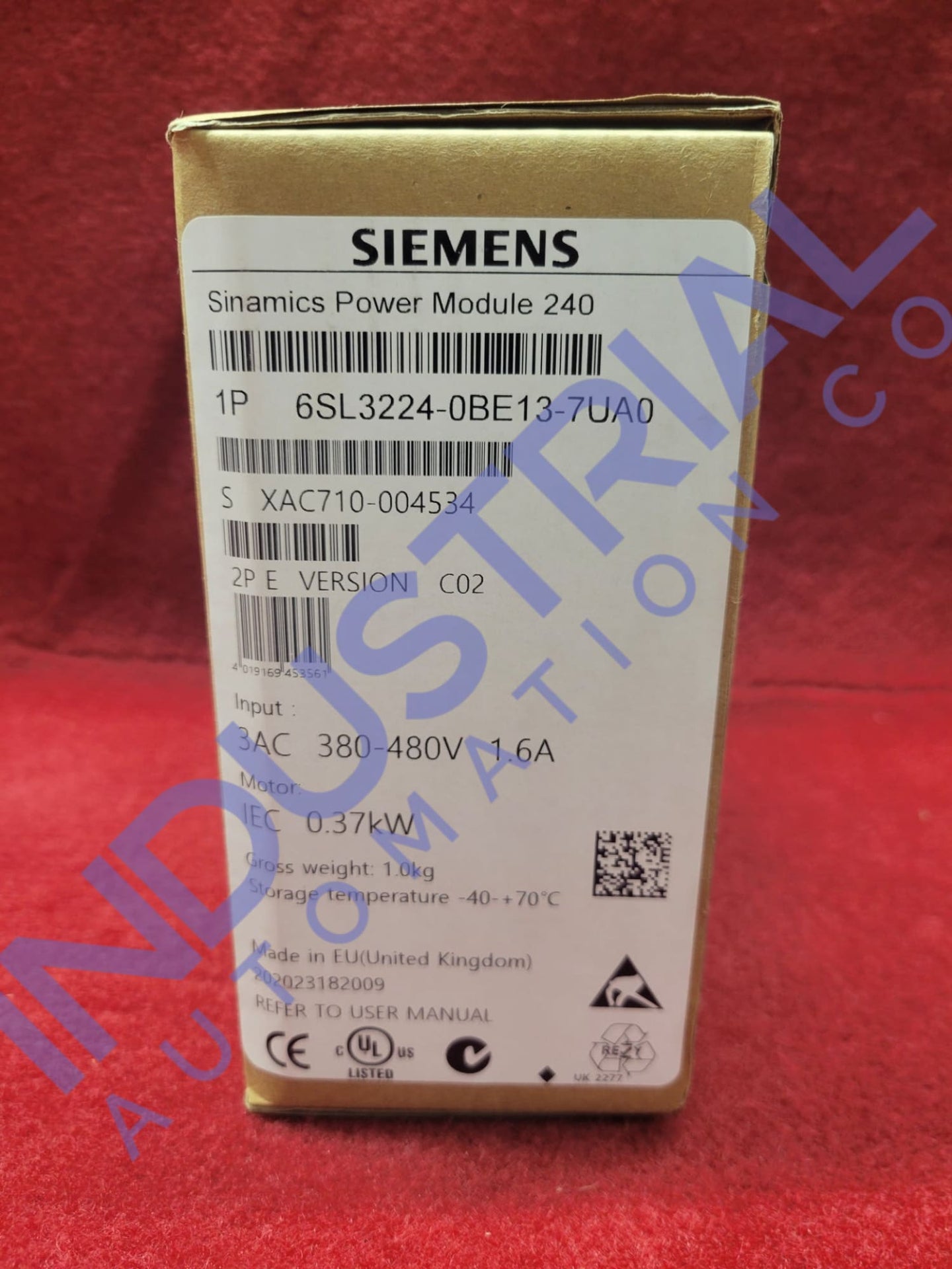 Siemens 6SL3224-0BE15-5UA0 Factory Sealed Business & Industrial