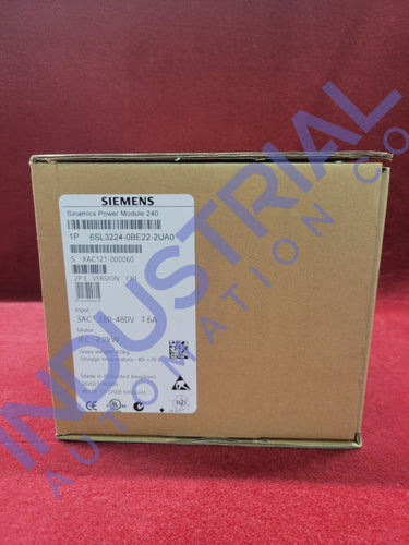 Siemens 6Sl3224-0Be22-2Ua0 Industrial Automation