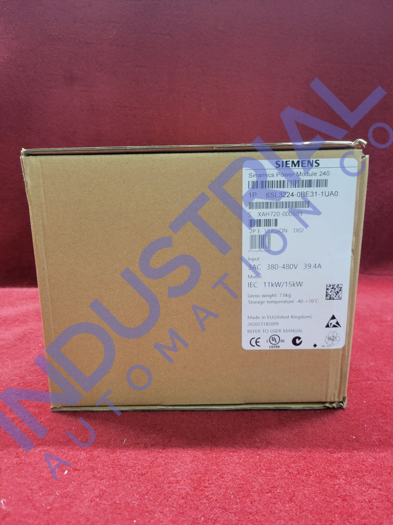 Siemens 6SL3224-0BE31-1UA0 Business & Industrial