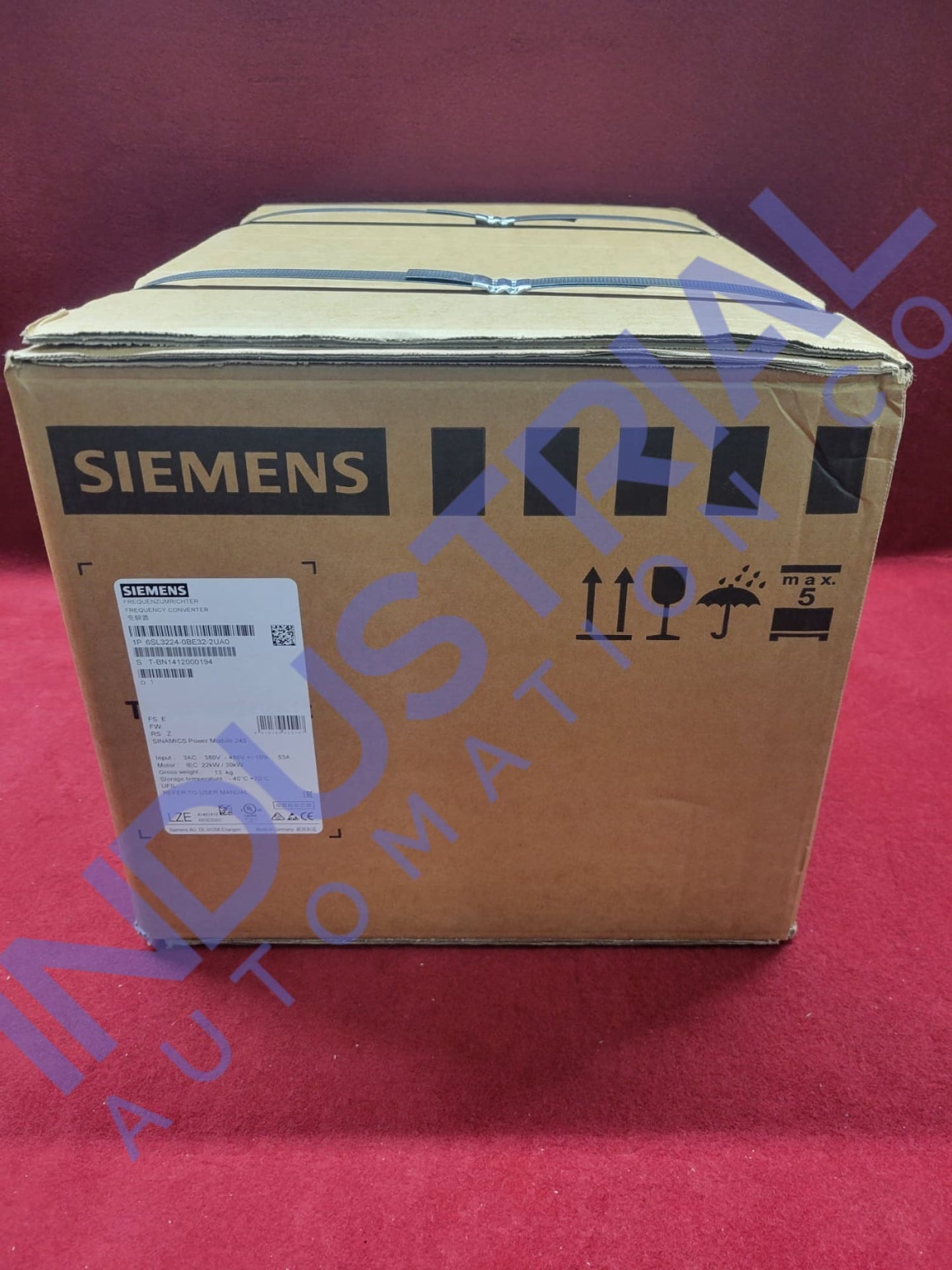 Siemens 6Sl3224-0Be32-2Ua0 Industrial Automation