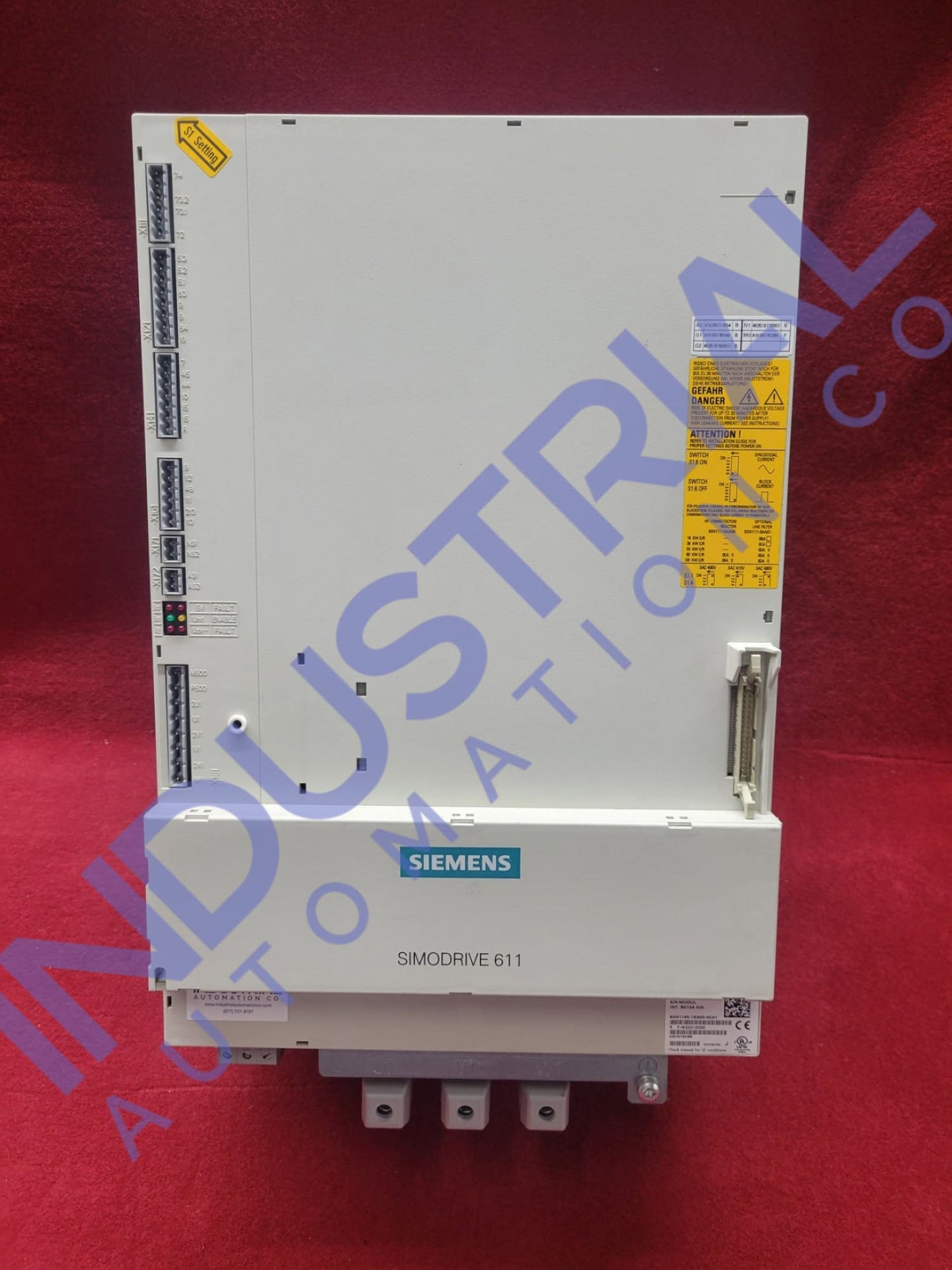 Siemens 6Sn1145-1Bb00-0Ea1 Iac Certified Refurbished Industrial Automation